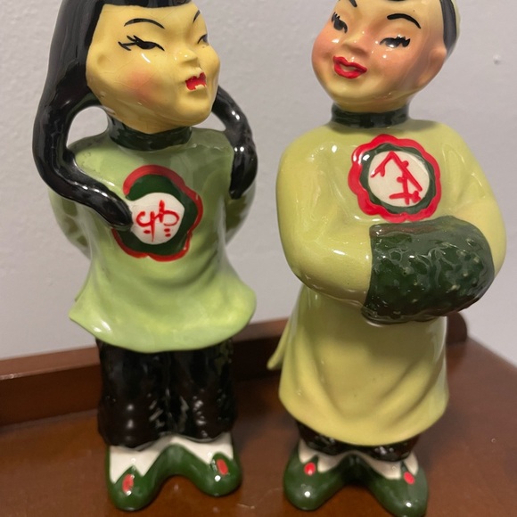 Vintage Ceramic Arts Studio Madison Wisconsin Asian Figures - Picture 2 of 9